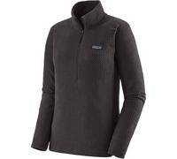 Patagonia - Forros polares mujer - W's R1 Air Zip Neck Black para Mujer - Talla M - Negro Negro M