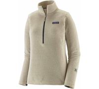 Patagonia - Forros polares mujer - W's R1 Air Zip Neck Wool White para Mujer - Talla L - Beige Beige L
