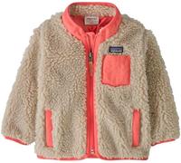 Patagonia - Forros polares/plumíferos niños - Baby Retro-X Jkt Natural w/Sparkle Pink - Talla Infantil 18 meses - Beige Beige 18 meses