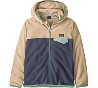 Patagonia - Forros polares/plumíferos niños - K's Micro D Snap-T Jkt Smolder Blue - Talla Infantil XL - Azul Azul XL