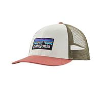 Patagonia Gorra de camionero LoPro con logotipo P-6, Blanco abedul Bcw, Small
