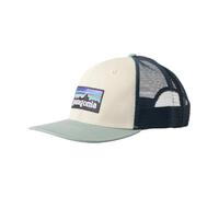 Patagonia Gorra Trucker P-6 Logo con Visera NetPlus® | Algodón Orgánico, Malla de Poliéster Reciclado, Cierre de Botón a Presión, Certificación Fair Trade™, Seis Paneles