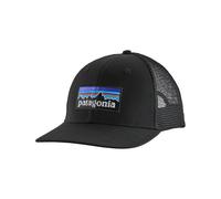 Patagonia P-6 Logo Trucker Casquettes / bandeaux TU Noir
