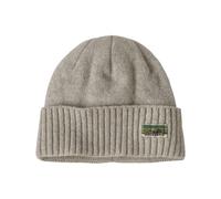 Patagonia - Gorros - Brodeo Beanie OG Legacy Label Crisp Grey de Lana - Gris Gris one size