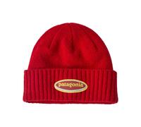 Patagonia - Gorros - Brodeo Beanie Oval Logo: Amanita Red de Lana - Rojo Rojo one size