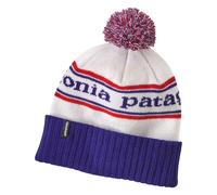 Patagonia - Gorros - Powder Town Beanie Park Stripe Viking Blue - Azul Azul one size