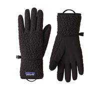 Patagonia - Guantes de esquí - Retro Pile Gloves Black de Lana - Talla M - Negro Negro M