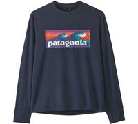 PATAGONIA K's L/s Cap Sw T-shirt - Niño - Azul - talla L- modelo 2026