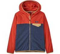 PATAGONIA K's Micro D Snap-t Jkt - Niño - Rojo / Azul - talla 12 años- modelo 2026