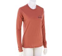 Patagonia - W's L/S Cap Cool Merino Blend Graphic Shirt Imagine Moon: Potters Red para Mujer de Lana - Talla XS - Rojo Rojo XS