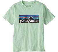 Patagonia - Marcas - K's P-6 Logo T-Shirt Thin Ice - Talla Infantil S - Azul Azul S