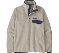 Patagonia - Marcas - M's LW Synch Snap-T P/O Oatmeal Heather w/Smolder Blue - Talla L - Azul marino Azul marino L