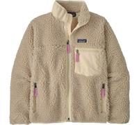 Patagonia - Marcas - W's Classic Retro-X Jkt Natural w/Light Violet para Mujer - Talla M - Beige Beige M