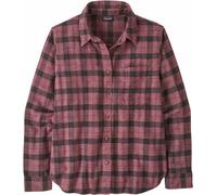 Patagonia - Marcas - W's LW Fjord Flannel Shirt Evergreen Fjord Berry Fig para Mujer - Talla S - Púrpura Púrpura S