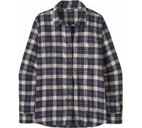 Patagonia - Marcas - W's LW Fjord Flannel Shirt Evergreen Fjord Smolder Blue para Mujer - Talla M - Verde Verde M