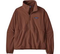 Patagonia - Marcas - W's Micro D 1/2 Zip Fleece P/O Berm Brown para Mujer - Talla M - Marrón Marrón M
