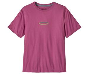 Patagonia M's '95 Oval Logo T-Shirt camiseta hombre - Faded Magenta - L