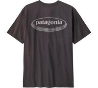 Patagonia M's '95 Oval Logo T-Shirt camiseta hombre - Ink Black - S