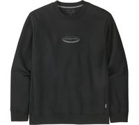 Patagonia M's '95 Oval Logo Uprisal Crew Sweatshirt sudadera hombre - Black - L