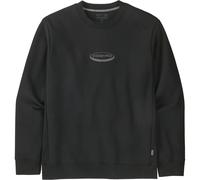 Patagonia M's '95 Oval Logo Uprisal Crew Sweatshirt sudadera hombre - Black - XL