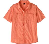 Patagonia M's Back Step Shirt camisa de manga corta hombre - Swell Dobby: Coal Orange - M