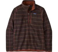 PATAGONIA M's Better Sweater 1/4 Zip - Hombre - Negro / Marrón - talla XL- modelo 2026