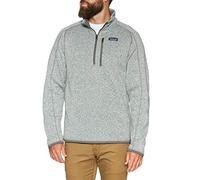 Patagonia - M's Better Sweater 1/4 Zip Stonewash - Talla M - Gris Gris M