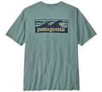 PATAGONIA M's Boardshort Logo Pocket Responsibili-tee - Hombre - Azul - talla XL- modelo 2026