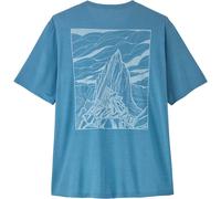 Patagonia M's Cap Cool Daily Shirt - Cloud Crag camiseta hombre - Shore Blue-Light Shore Blue X-Dye - XL