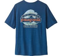 Patagonia M's Cap Cool Daily Shirt - Great Waves camiseta hombre - Great Waves/Clement Blue/Light Clement Blue X-Dye - M