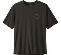 Patagonia M's Cap Cool Daily Shirt - Spoke Stencil camiseta hombre - Black - S