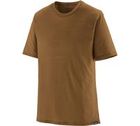 Patagonia M's Cap Cool Merino Blend Shirt camiseta hombre - Wolf Brown - S
