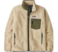Patagonia - M's Classic Retro-X Jkt Dark Natural w/Basin Green - Talla M - Beige Beige M