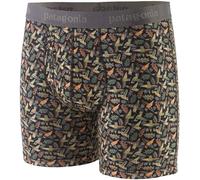 PATAGONIA M's Essential Boxer Briefs- 6 In - Hombre - Marrón / Verde / Beige - talla S- modelo 2026
