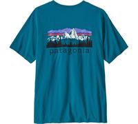 Patagonia M's Fitz Roy Foothills T-Shirt camiseta hombre - Glacial Blue - M