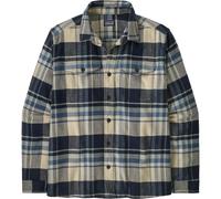 PATAGONIA M's Fjord Flannel Shirt - Hombre - Azul / Gris / Beige - talla M- modelo 2026