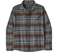 PATAGONIA M's Fjord Flannel Shirt - Hombre - Azul / Marrón - talla L- modelo 2027