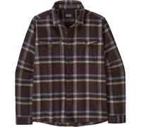 PATAGONIA M's Fjord Flannel Shirt - Hombre - Marrón / Azul - talla XL- modelo 2027