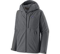 Patagonia - M's Granite Crest Rain Jkt Forge Grey w/Black de Nylon - Talla 112-118 - Gris Gris 112-118