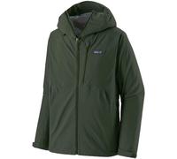 Patagonia - M's Granite Crest Rain Jkt Old Growth Green de Nylon - Talla 126-132 - Verde Verde 126-132