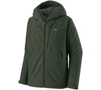 Patagonia - M's Granite Crest Rain Jkt Old Growth Green de Nylon - Talla 156 - Verde Verde 156