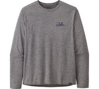Patagonia Camiseta Capilene Cool Daily Graphic L/S Shirt 73 skyline-feather grey S