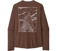 PATAGONIA M's L/s Cap Cool Daily Shirt - Cloud Crag - Hombre - Marrón - talla XL- modelo 2027