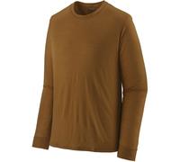 Patagonia M's L/S Cap Cool Merino Blend Shirt camiseta de manga larga hombre - Wolf Brown - M