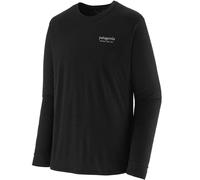 PATAGONIA M's L/s Cap Cool Merino Graphic Shirt - Hombre - Negro - talla M- modelo 2026