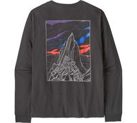 Patagonia M's L/S Cloud Crag T-Shirt camiseta de manga larga hombre - Ink Black - S