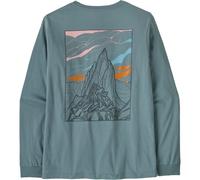 PATAGONIA M's L/s Cloud Crag T-shirt - Hombre - Azul - talla S- modelo 2027