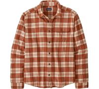 Patagonia M's L/S Cotton in Conversion LW Fjord Flannel Shirt camisa hombre - Base Camp: Burnished Red - XL