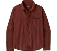 Patagonia M's L/S Cotton in Conversion LW Fjord Flannel Shirt camisa hombre - Mirror Weave: Rusty Red - S