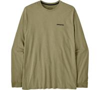 Patagonia - Camisetas - M's L/S P-6 Logo Responsibili-Tee P-6 Outline Gumtree Green - Talla M - Verde Verde M